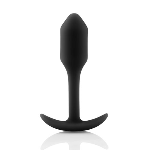 Analni čep B-Vibe - Snug Plug 1, crni slika 2