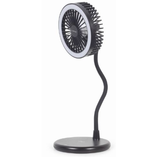 TA-WPC10-LEDFAN-01 Gembird Desktop ventilator sa lampom i bezicim punjacem slika 2