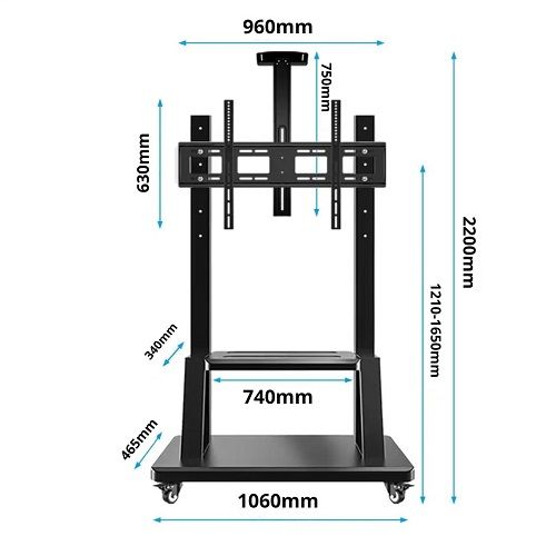  Kettz Podni tv nosač TVN-P1000 55"-100" slika 2