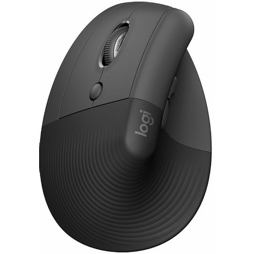 Miš Logitech Lift Left Vertical Ergonomic, tamno sivi slika 1