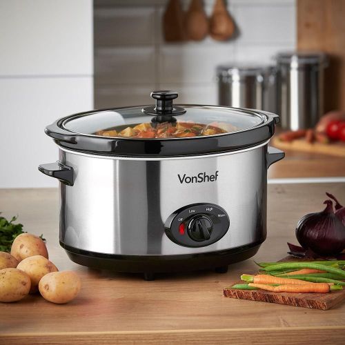 VonShef električni slow cooker 6.5L slika 2