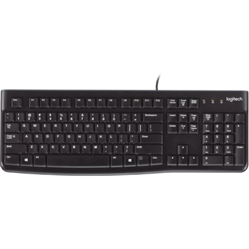 Logitech K120 US Black 920-002509 Tastatura USB  slika 1