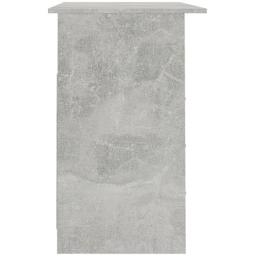 Radni stol s ladicama siva boja betona 110 x 50 x 76 cm iverica slika 14