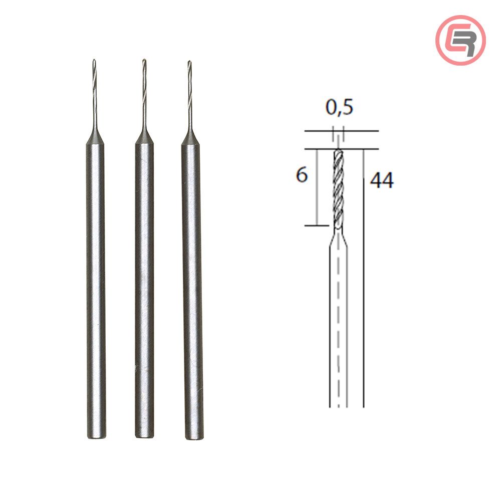 Proxxon Svrdlo HSS Micro Za Metal 0,5 mm / 3 kom - 28864 slika 1
