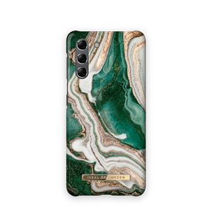 iDeal of Sweden Maskica - Samsung Galaxy S21 - Golden Jade Marble