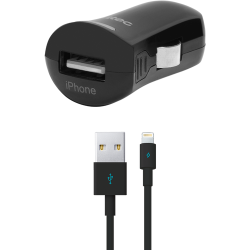 Ttec Autopunjač MFi- 1xUSB - Black - +Lightning cable 1,2m slika 7