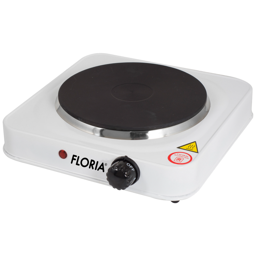 Floria Električno kuhalo, 1 ploča - 15 cm, 1000 W, bijela - ZLN2805 WH slika 1