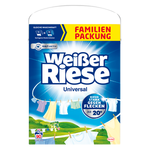Weisser Riese Universal prašak 4,95kg, 90 pranja, xxl