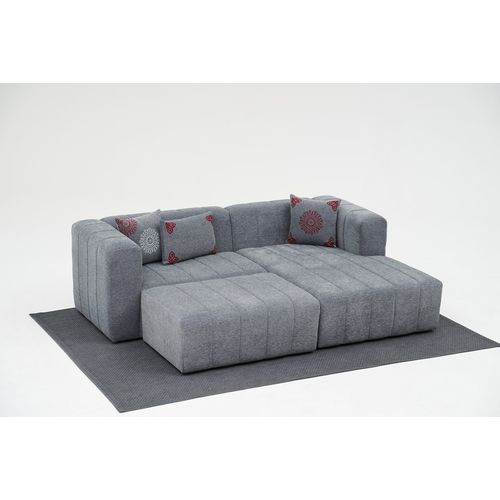 Atelier Del Sofa Kutna garnitura, Beyza Mini Right - Grey slika 3