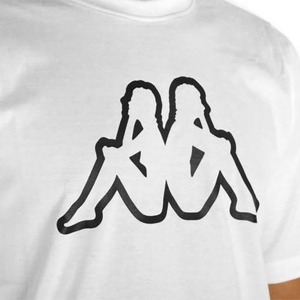 Kappa Muška majica Logo Cromen, Bijela slika 3