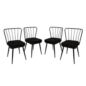 Yıldız 943 V4 Crna Stolica Set (4 Komada)