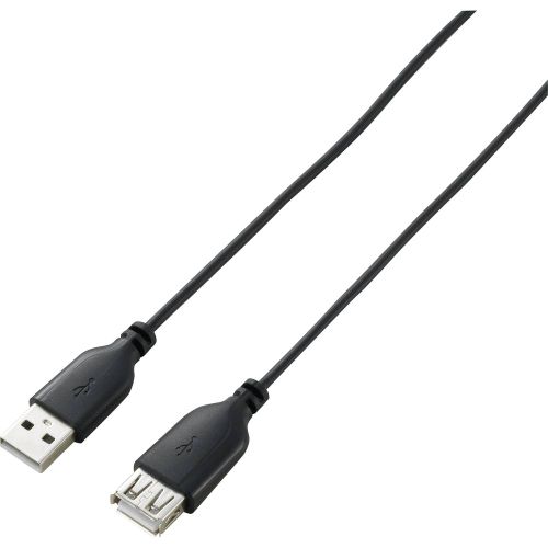 Renkforce USB 2.0 produžetak [1x muški konektor USB 2.0 tipa a - 1x ženski konektor USB 2.0 tipa a] 1.00 m crna supersoft oplaštenje Renkforce USB kabel USB 2.0 USB-A utikač, USB-A utičnica 1.00 m crna supersoft oplaštenje RF-4080795 slika 2