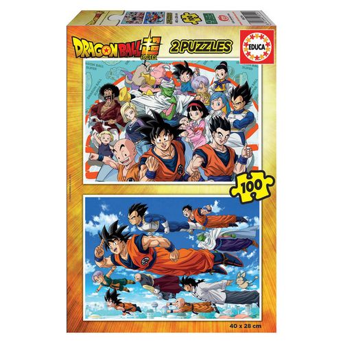 Dragon Ball Puzzle Set 2x100 Dijelova slika 1