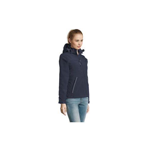 ROCK WOMEN softshell jakna - Crna, M  slika 2