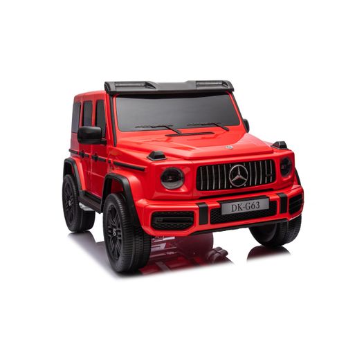 Licencirani auto na akumulator Mercedes Benz G63 AMG XXL MP4 - dvosjed - crveni slika 1