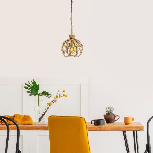 Endustriyel - 11050 Gold Chandelier slika 1