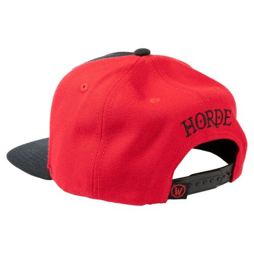 JINX World of Warcraft Horde Kožna Emblem Snapback Kapa slika 3