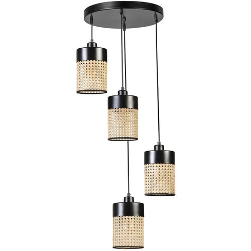 Zeus 8705-4 Rattan
Black Chandelier slika 3