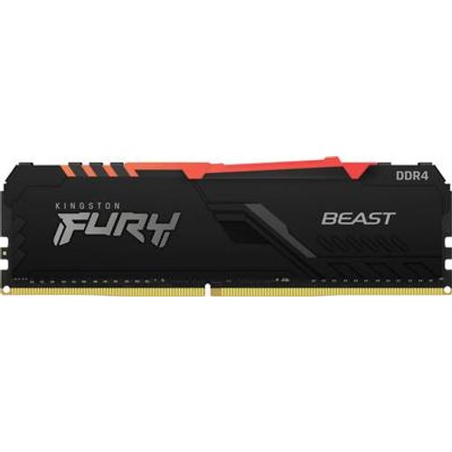 Kingston KF436C18BBA/32 DDR4 32GB 3600MHz [FURY BEAST RGB], Non-ECC UDIMM, CL18 1.35V, 288-Pin 2Rx8, w/RGB Heatsink slika 1