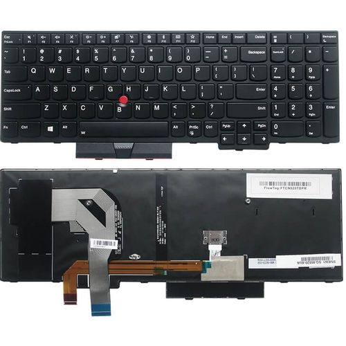 Tastatura za laptop Lenovo IBM ThinkPad T570 T575 T580 P51S P52S bez pozadinskog, bez gumba slika 1