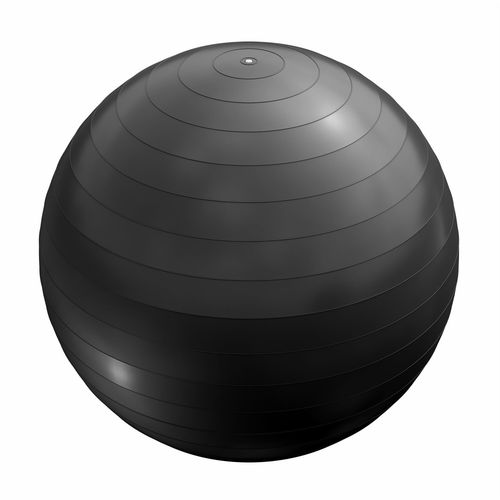 Lopta za pilates (55 cm / Crna) slika 1