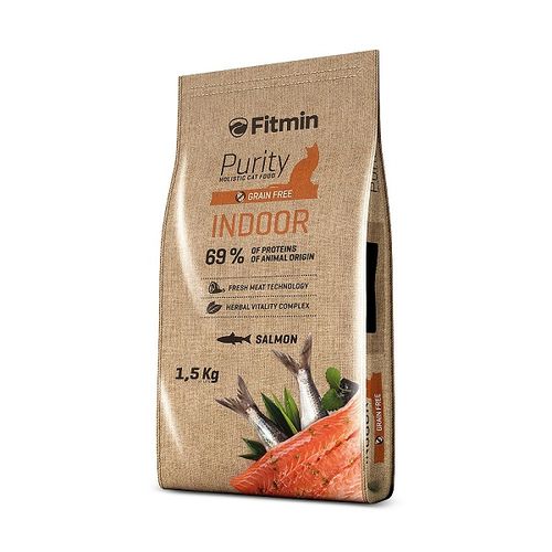 Fitmin Cat Purity Indoor, hrana za mačke 400g slika 1