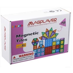 Magplayer Magnetne pločice za slaganje 78kom