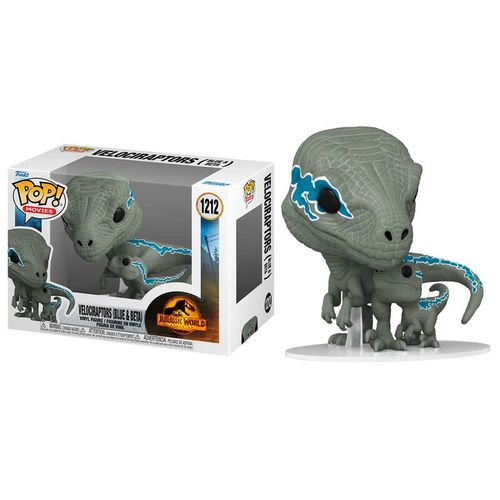 POP figura Jurassic World 3 Velociraptori Blue & Beta slika 1