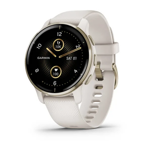 Garmin VENU 2 Plus Ivory Cream Gold slika 1