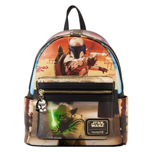 Loungefly Star Wars Epizoda II Napad klonova ruksak 26cm slika 5