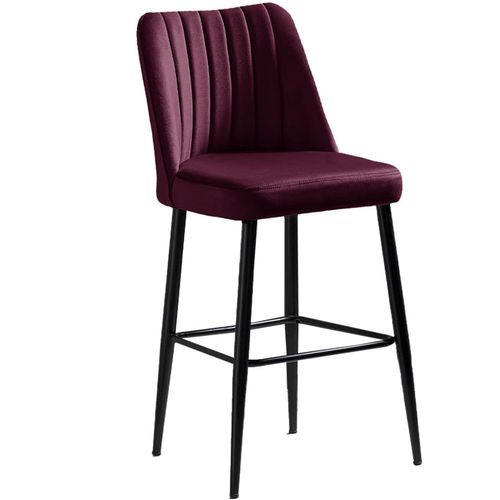 Vento - Claret Red Claret Red
Black Bar Stool Set (2 Pieces) slika 3