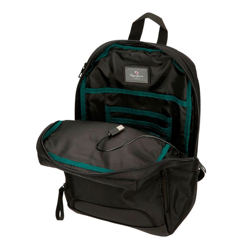 Pepe Jeans ranac za laptop 13.3" Bromley 24 7062041, crni slika 4