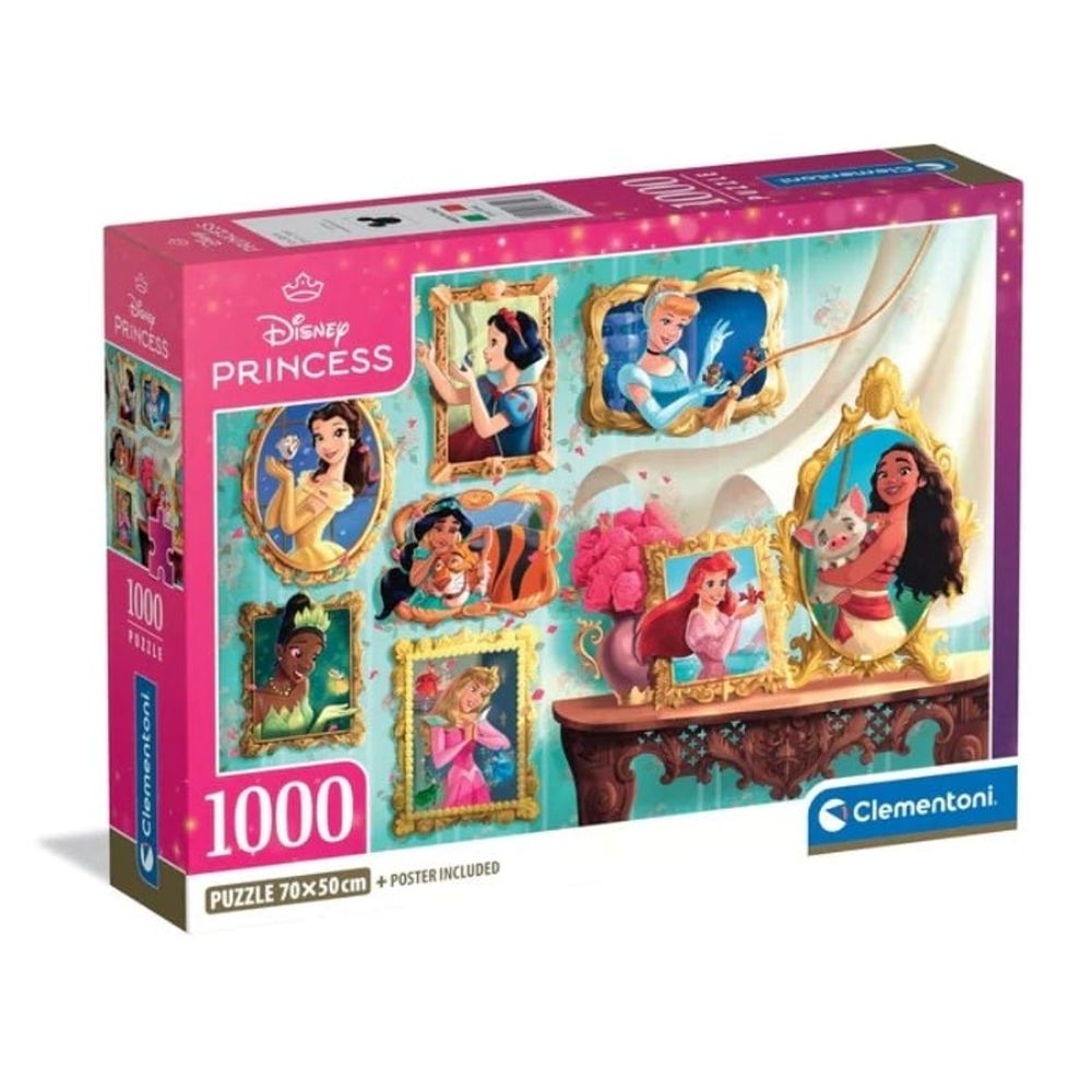 Clementoni CL37046 Puzzle Disney Princess, 1000kom slika 1