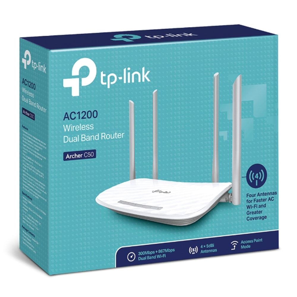 TP-Link ARCHER C50 AC1200Wireless Dual Band Router slika 2