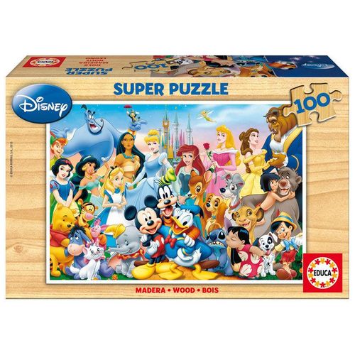 Drveni Puzzle El Maravilloso Mundo de Disney - 100 komada slika 1