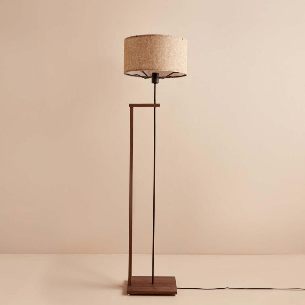 Podna Lampa AYD-3473 u Bež i Smeđoj Boji slika 1