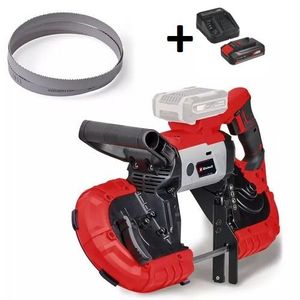 Einhell PXC aku tračna pila za metal TE-MB 18/127 Li-Solo + Baterija 4 Ah 18V i punjač