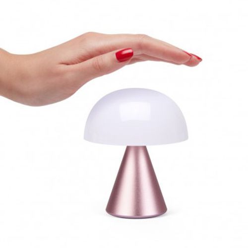 LEXON MINA M STONA LAMPA 9 boja, baterija oko 24h, punjenje 3h, USB-C pink slika 2