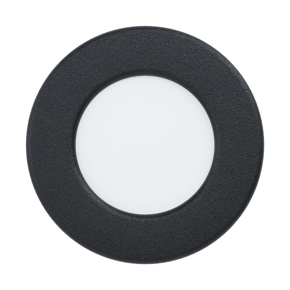 Eglo Fueva 5 ugradbena led, 2,7w, 300lm, prom 86, ip44, crna/bijela/plastika  slika 1