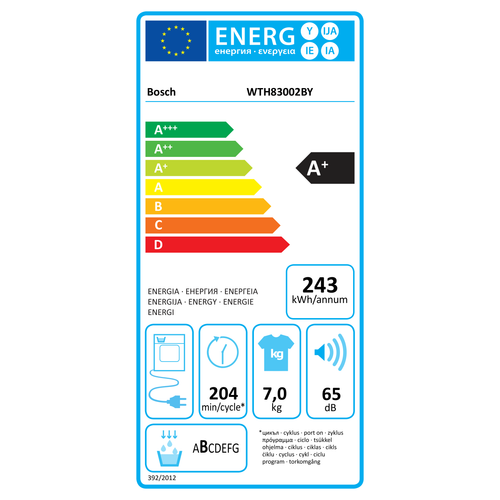 Bosch sušilica rublja WTH83002BY slika 6