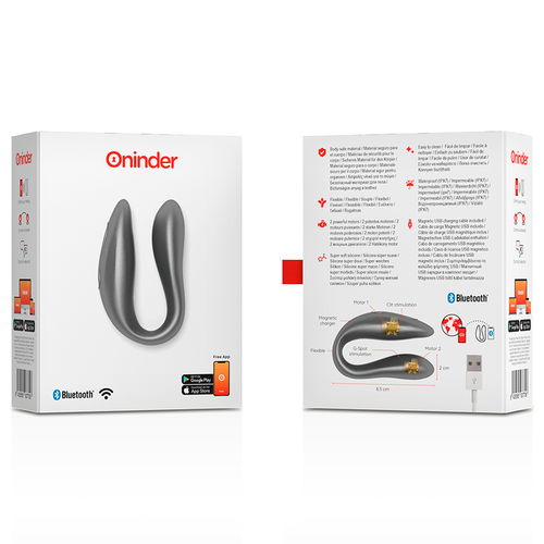 Oninder Double Pleasure G-Spot &amp; Clitoral Stimulator App Controlled slika 5