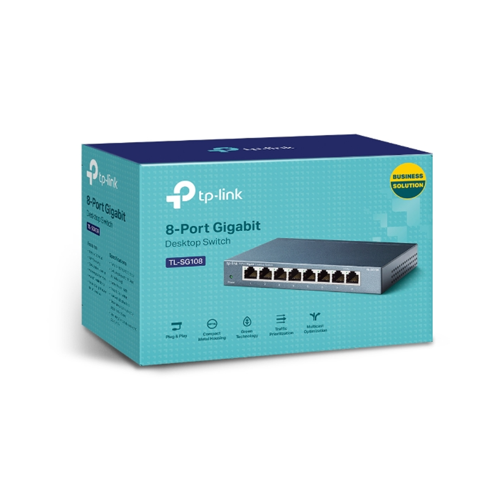 TP-Link SG108 8-portno gigabit mrežno stikalo slika 8