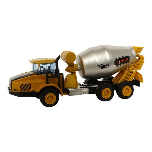 Kamion miješalica za cement, 14 cm, die-cast model slika 2