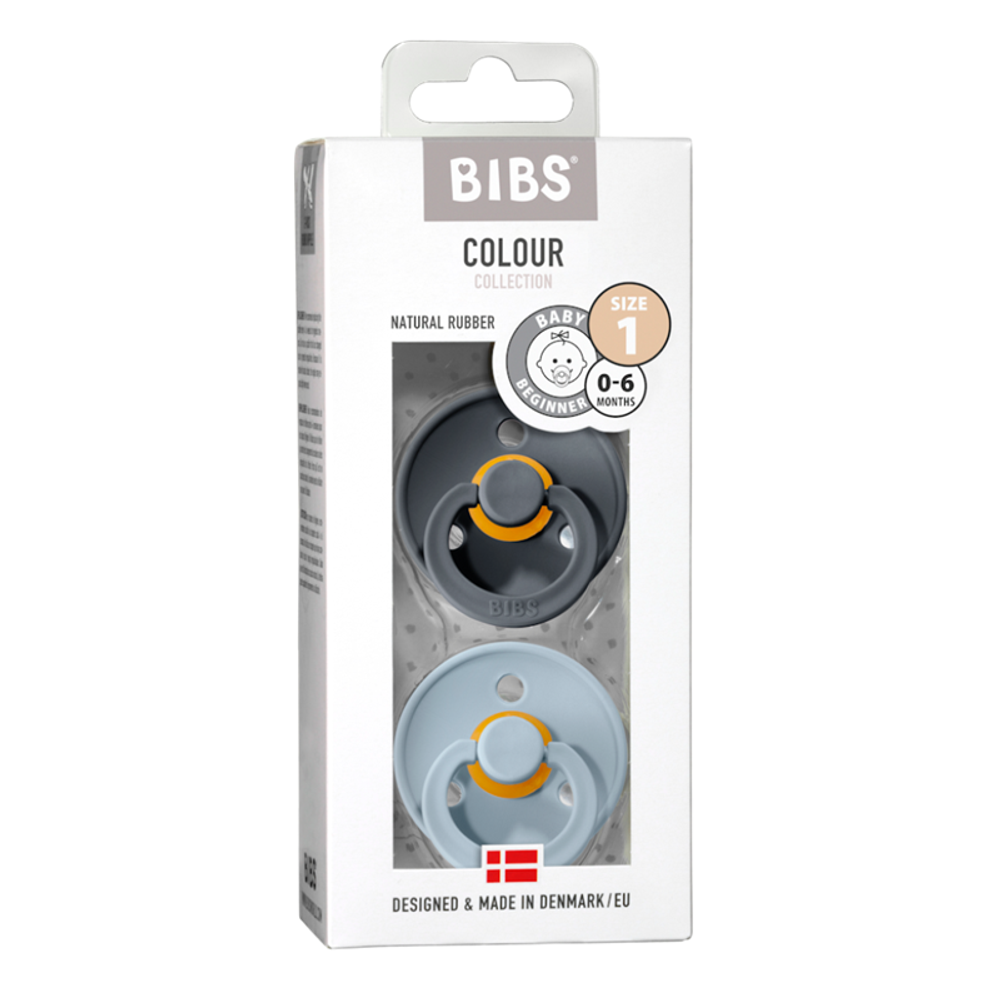 Bibs Duda varalica Colour Iron & Baby Blue 0-6mj (veličina 1), 2kom slika 5
