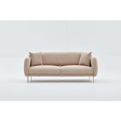 Atelier Del Sofa Trosjed na razvlačenje, Bež Zlato, Simena - Beige slika 11