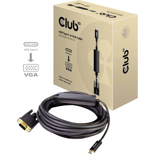 club3D HDMI priključni kabel HDMI A utikač, HDMI A utikač 3.00 m crna CAC-1373 vatrostalan HDMI kabel slika 1