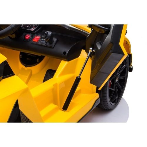 Licencirani Lamborghini Aventador žuti - auto na akumulator slika 7