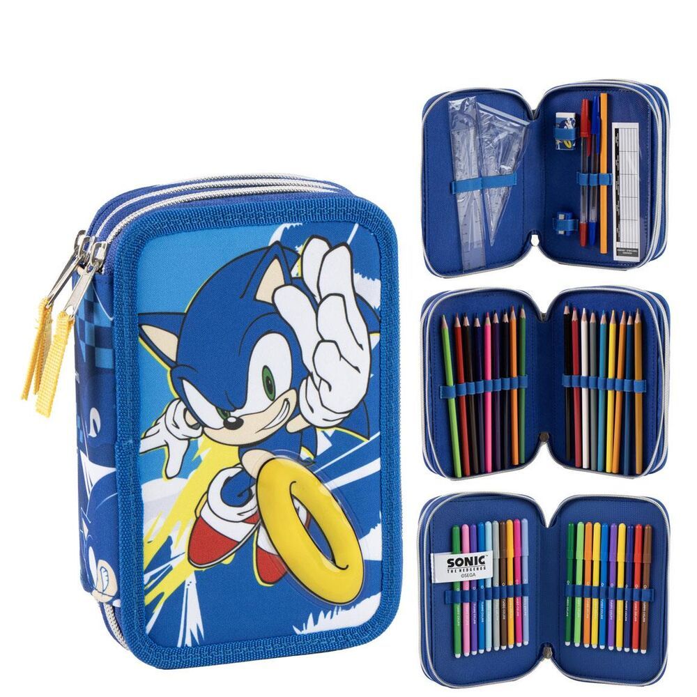 Plumier Sonic the Hedgehog triple slika 5
