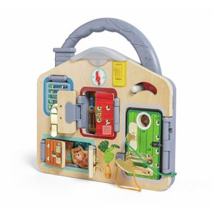 Hape Drvena edukativna igračka Lock & Learn Playboard