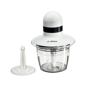 BOSCH sjeckalica 400W, BIJELA, 0.8L, INOX nož, ploča za tučenje vrhnja,SL